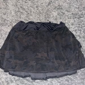 Camo Lululemon Skirt